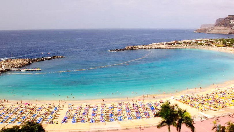 Playa de Amadores Beach of amadores gran canaria