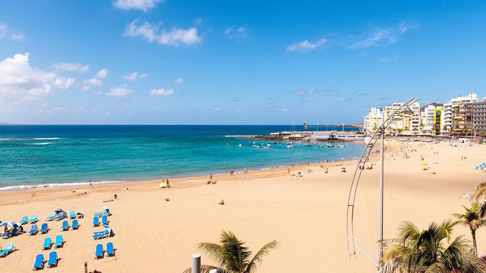 Playa de Las Canteras Beach of Playa de Las Canteras